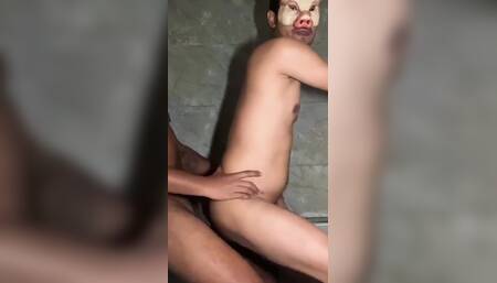 Shower Piss Pigs Having Fun