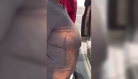 Got creampie in the trunk by this BBC