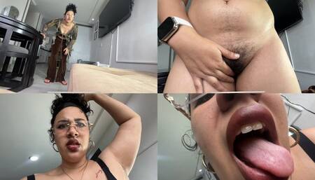 Cinicluu Giantess Desires with big ass wet pussy and smelly armpits are a lovely fantasy for tiny small men MP4 1080P