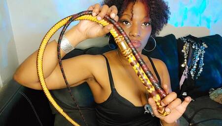 LadyWithTheWhips leather Bullwhip and Snake Whip Maintenance