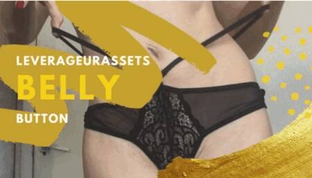 Dildo Belly Button Navel Fetish Fingering LeverageURAssets Tease Your Cock - 41