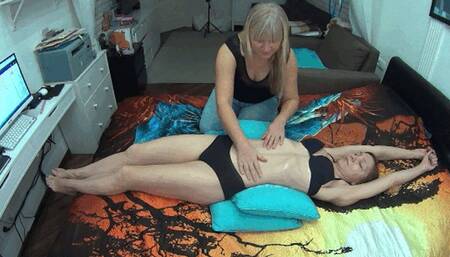 ABS and pussy massage GG