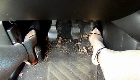 Rental Car - High heels driving