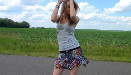 Street Dance In Miniskirt 2 HD-4K