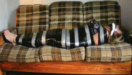 Buxom Blonde Mummified