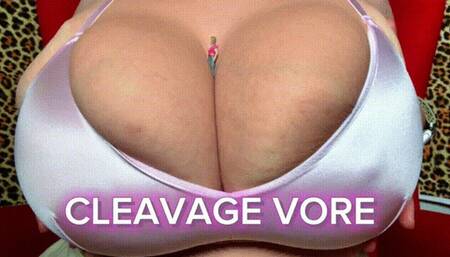 Cleavage Vore | Giantess Tit Worship