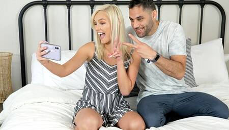 "so Basic, Watching Cat Videos like every other Girl in School?" Princess StepSis Convinced to Fuck