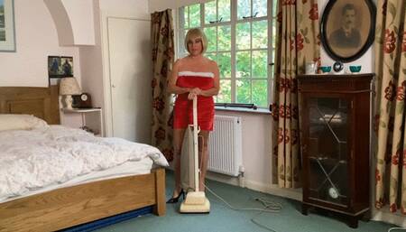 Vintage vacuum! Hoover junior! Christmas outfit