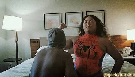 Spider Woman Muscle Worship (Kimi Chi)