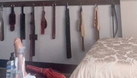 This naughty sissy sub goes for it