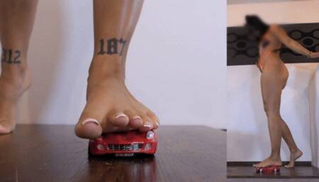 Sina Barefoot Model Car Crush Vol 2