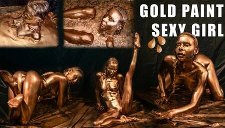 Golden Goddess Unveiling the Sensual Art of Body Painting
