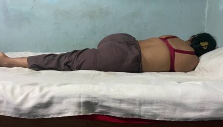 Indian Desi Girl Enjoying with Her Stepbrother When Alone at Home