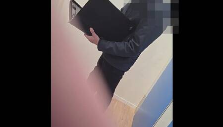 Called the Married Janitor Because of a Leaking and He Stayed for Coffee and a Blowjob Afterwards
