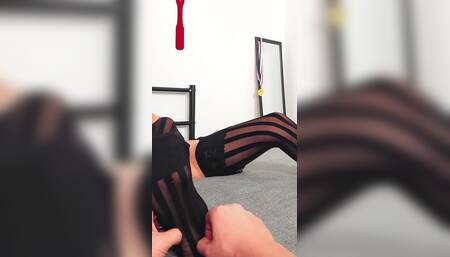 Tiny Treat Freya Von Doom Tied & Tickled: a Sneak Peek