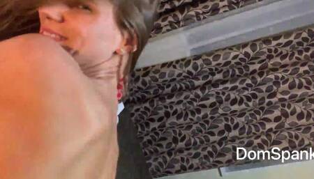 Cute European Girl Deep Throat My Dick During Casting