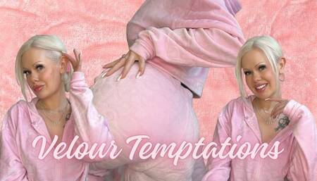 Velour Temptations: Velvet Velour Fetish Body Worship