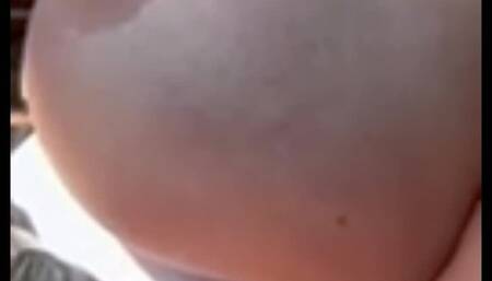 Sexy huge tits bouncing