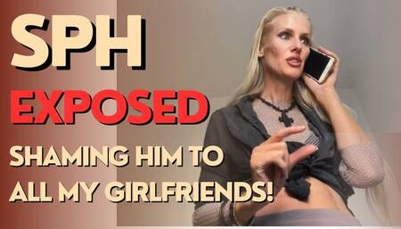 POV: Mistress Nicole exposes a SPH and a premature ejaculator to ALL Her girl friends