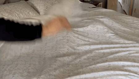 MP4 HD Lora Croft Uncovered Strapped to Bed n Pussy Fucked she likes it Part2