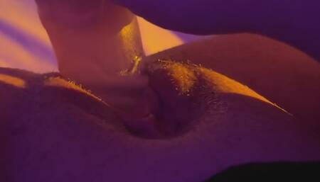 Close Up Pussy Dildo Play