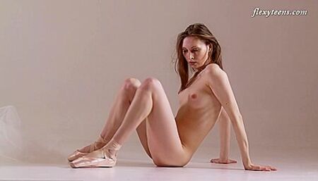 Ksyuha Zavituha In Natural Tits Doing Nude Gymnastics