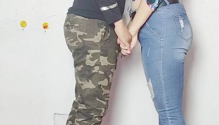 He surrendered to my beauty He licks my shoes and the soles of my shoes