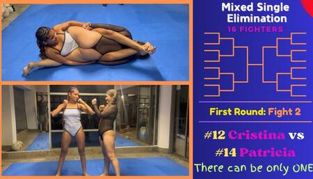 Fight 2 - 16 Person Elimination Tournament - Cristina vs Patricia