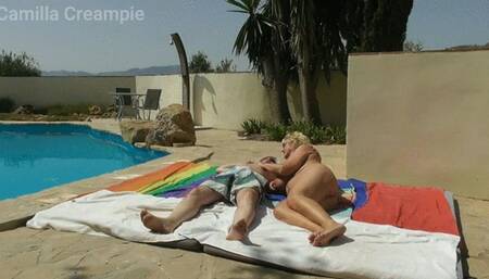 MFFF Anal Voyeurs by the Pool