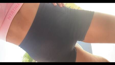 Little Yoga Session in My New Pants