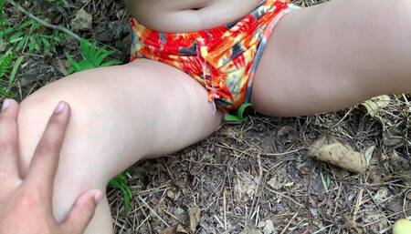 Picking Wild Fruits and Eat