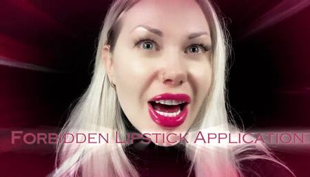 Forbidden Lipstick Application WMV