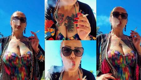 Newport - Simple smoking on a beautiful sunny day