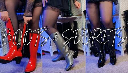 Boots & Secrets: Try-On Haul & Get to Know Me