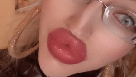 Barbie Doll Dance in Black Latex Catsuit