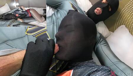 201 POV Nora Fox Black nylon Face