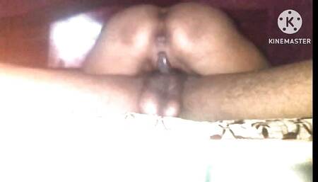 Desi Aunty's Ass Left Hard Sex