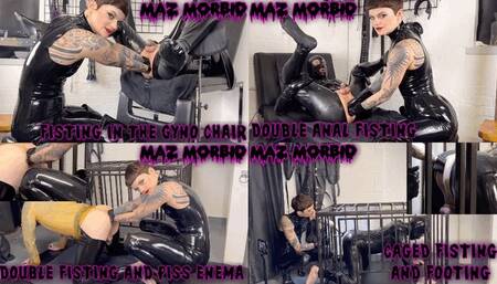 Double Anal Fisting and Piss Enema 1080p ft Latex Glove Mistress Ae Maz Morbid #fisting #watersports