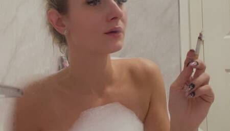 Naughty Cig in the Bath