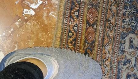 SEXY TOE PEEKING THROUGH HOLED SOCK