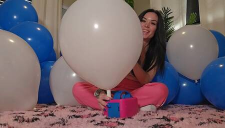 Building A Balloon Set: Non Pop Delight!