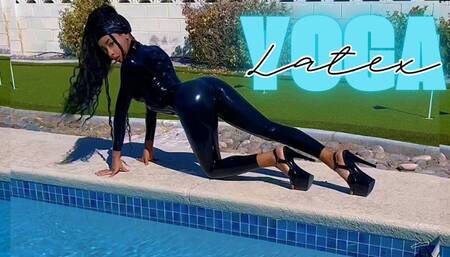 Latex-Flexibility (poolside worship)