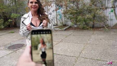 GERMAN SCOUT - Big Tits Mature Sexy Susi