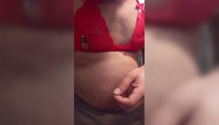 Changing My Double Nipples Piercing Ring