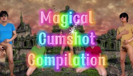 Magical Creampie Cumshot Compilation of Asian Boy Cumming in a Magical Places
