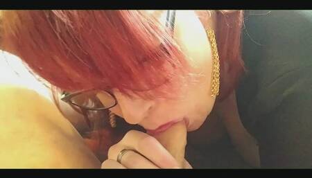 POV of rosie sucking, fucking and finishing Ruckus on her face