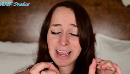 Karly Salinas gobbles up little stepbro GIANTESS VORE! - MP4