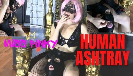Human Ashtray - Miss Pinky Domina