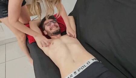 Kaleb And Melissa - KALEB TICKLED - HD