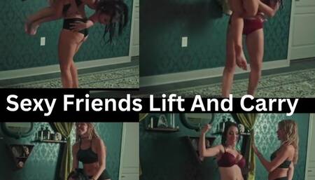 Sexy Friends Lift and Carry (1080p)